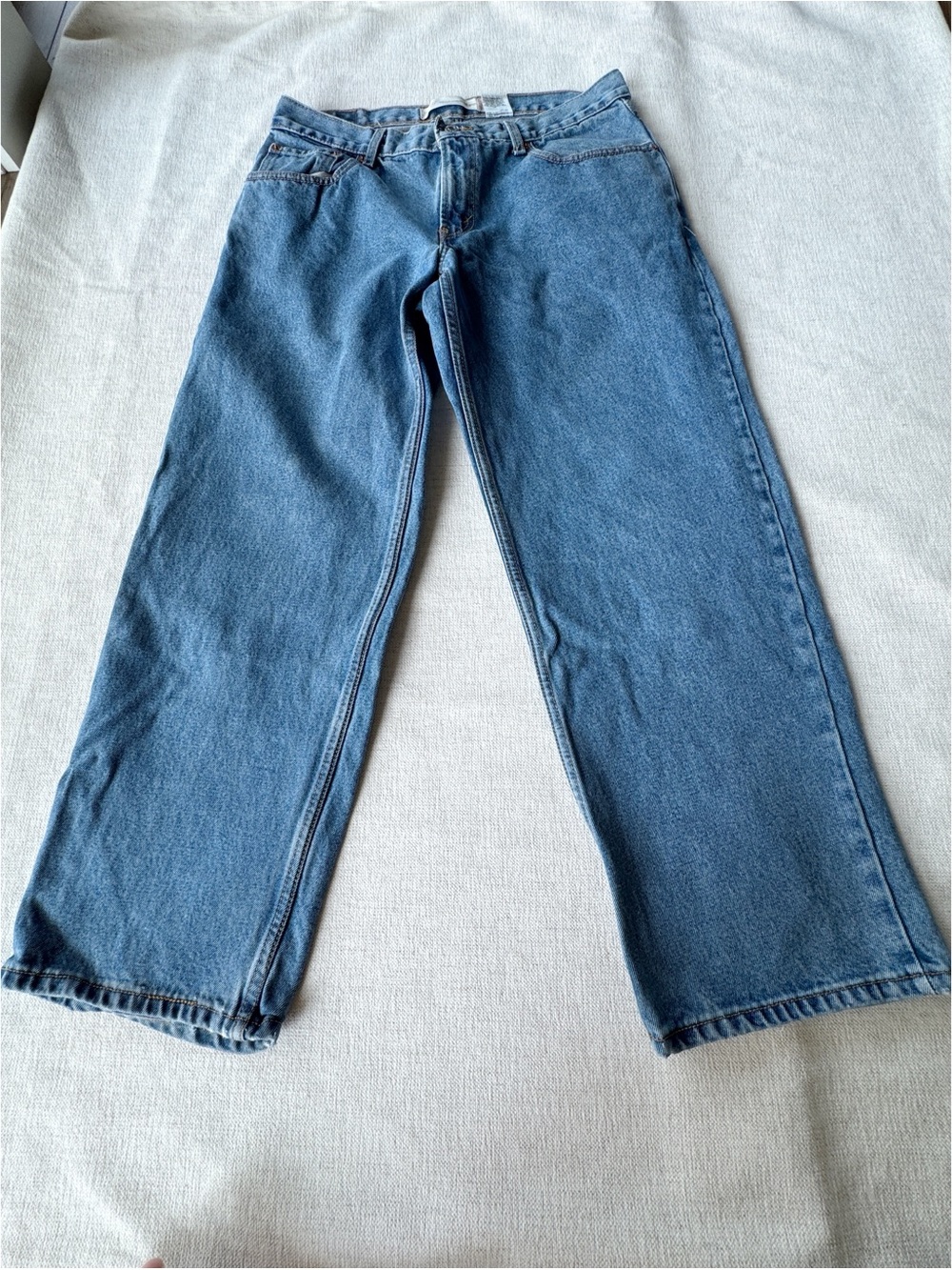 Levi's 550 Relaxed Fit blue Jeans Men's size 33x28 14 Husky‎